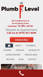 Mobile Screenshot of plumblevel.com